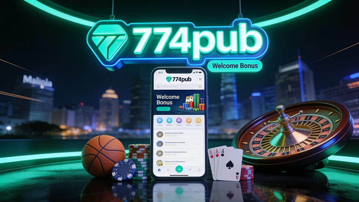 774pub Welcome Bonus for players in the Philippines